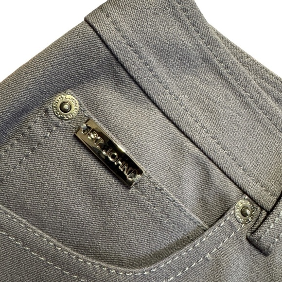 St John Sport gray pants straight leg career work office women’s 6 vintage - Picture 5 of 13